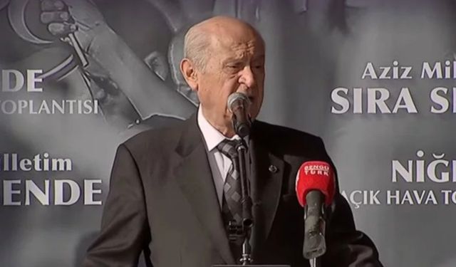 Bahçeli fena şaşırdı: Yeşil Sol Parti gafı