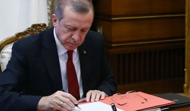 Erdoğan’nın atama kararları Resmi Gazete’de