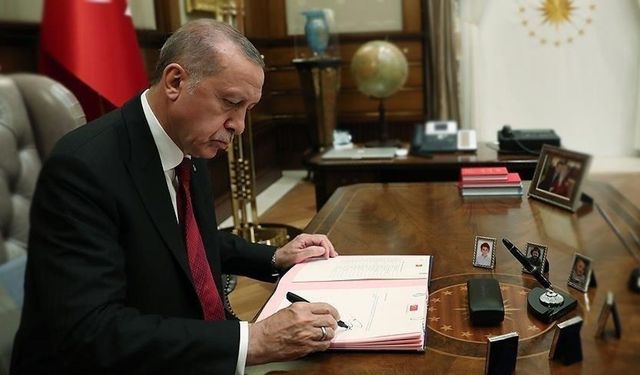 Cumhurbaşkanı Erdoğan’dan görevden alma ve atama kararları