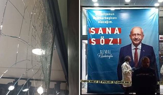 Millet İttifakı'nın Beyoğlu Seçim Koordinasyon Merkezi'ne saldırı