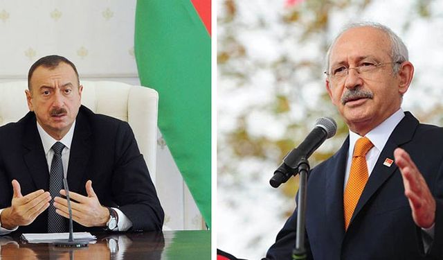 Aliyev'den Kılıçdaroğlu'na İpekyolu tepkisi! Hevesleri kursaklarında kalacak