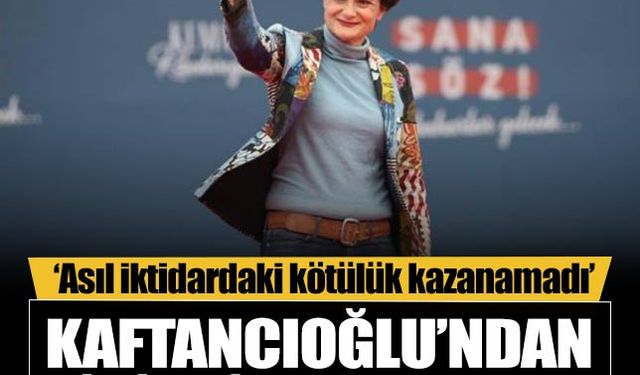 Canan Kaftancıoğlu'ndan ikinci tur açıklaması