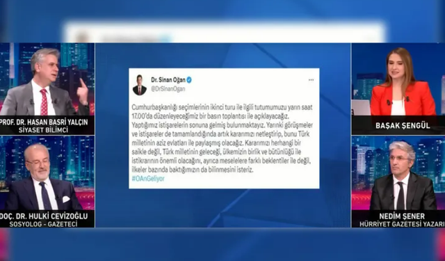 Hulki Cevizoğlu Sinan Oğan'ın mesajının şifresini çözdü