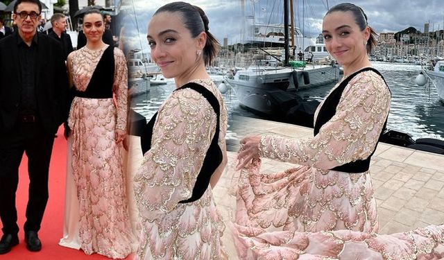 Merve Dizdar Cannes tarzı için 'rezil' 'iğrenç' diyenlere fena patladı