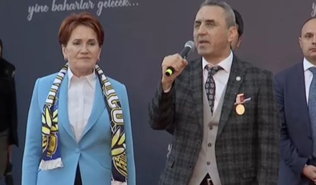 Akşener mitinginde Gazi Hüseyin Özlük'ten çarpıcı açıklama!