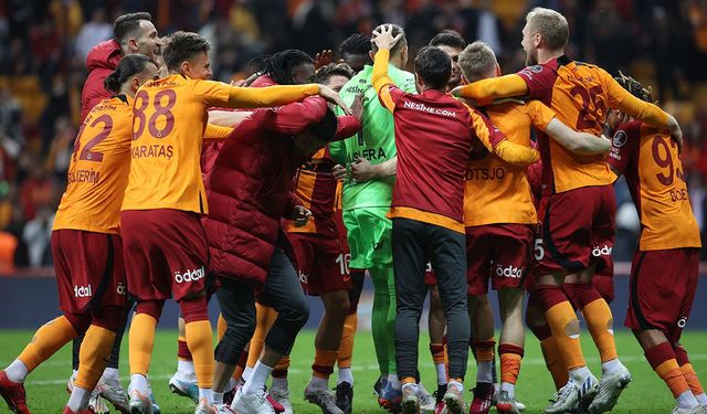 Galatasaray şampiyonluğa bir adım daha yaklaştı