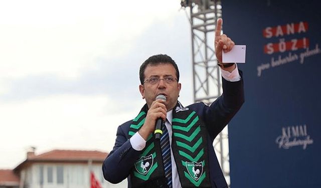 Taşlı saldırıya uğrayan Ekrem İmamoğlu'na 'izinsiz miting' tutanağı!