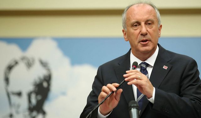 Muharrem İnce, Erdoğan'ı tebrik etti: 'Kolaylıklar dilerim'