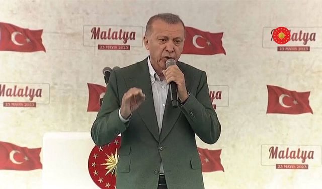 Erdoğan, Malatya'da Kılıçdaroğlu'na yüklendi! 'Talimatı Kandil'den alıyor'