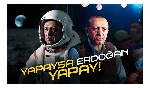 Saadet Partisi'nden bomba video! 'Yapaysa Erdoğan Yapay'