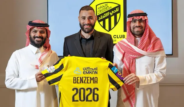 Benzema yılık 200 milyon Euro'ya Suudi Arabistan'da