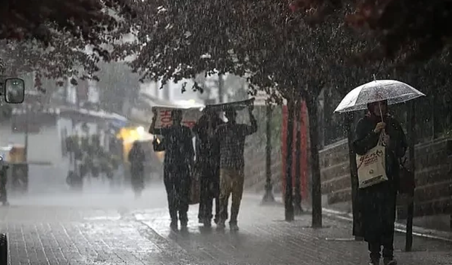 Meteoroloji'den 14 ile sarı kodlu uyarı