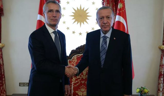 Erdoğan ile görüşen NATO Sekreteri Stoltenberg: İsveç üzerine düşeni yaptı