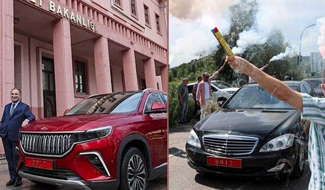 Yeni bakan TOGG'u rafa kaldırdı! Favorisi Mercedes plakayı bile değiştirdi