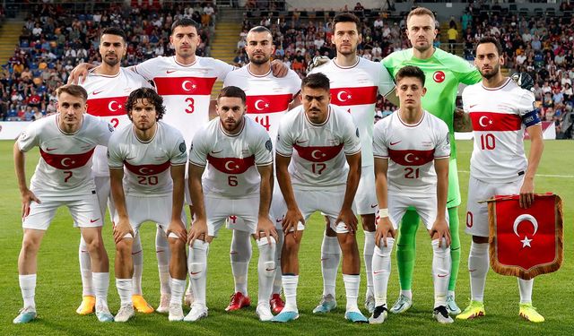 Türkiye - Galler maçının ilk 11'leri belli oldu