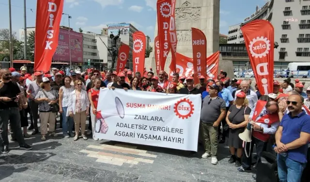 DİSK'ten zamlara tepki! Masallara karnımız tok, geçinemiyoruz!