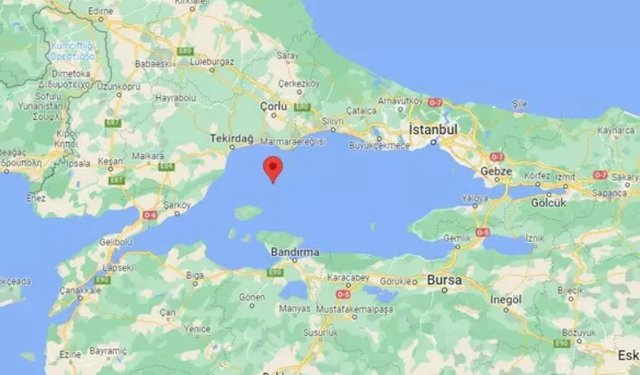 Marmara Denizi'nde korkutan deprem! Kandilli Rasathanesi'nden açıklama geldi