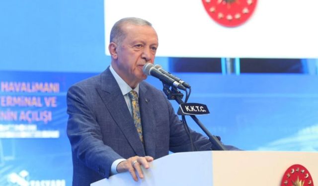 Erdoğan'dan Batı'ya KKTC çıkışı: Tescil edilmezse yeni müzakere yok