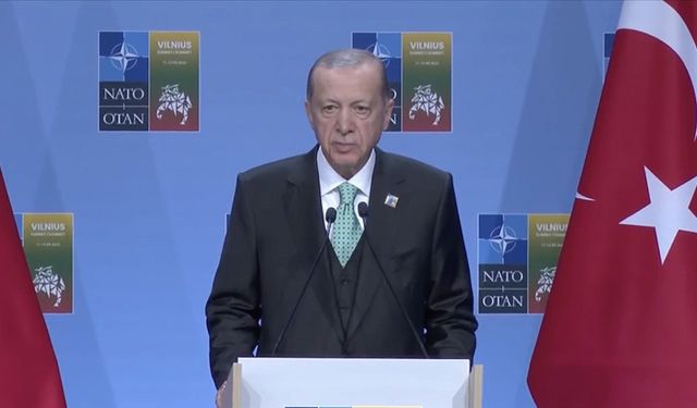 Cumhurbaşkanı Erdoğan'dan NATO zirvesi sonrası açıklama