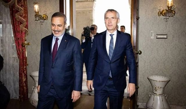 Bakan Hakan Fidan, Stoltenberg ile bir araya geldi