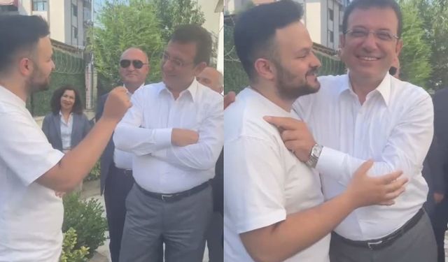 Milli görüşçü gençle Ekrem İmamoğlu’nun dikkat çeken diyaloğu