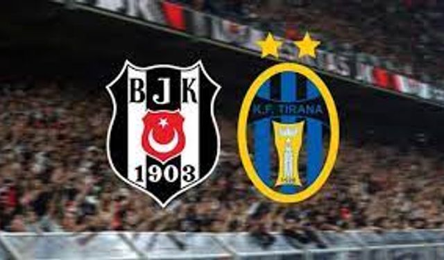 UEFA Avrupa Konferans Ligi Beşiktaş 3-1 Tirana maç sonucu!