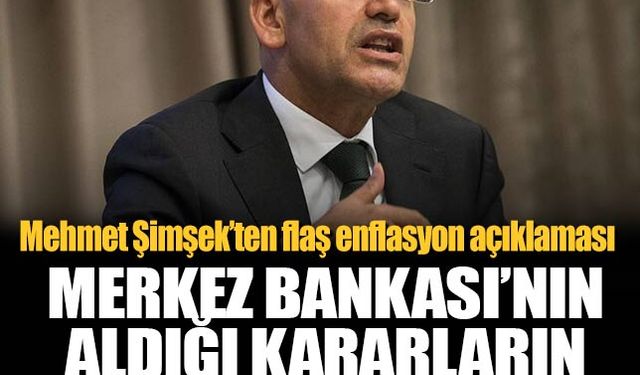 Mehmet Şimşek açıkladı: Terörün finansmanına darbe!