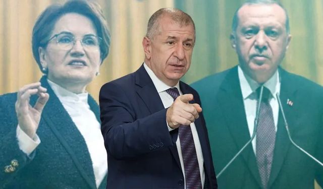 Ümit Özdağ'dan bomba Akşaner iddiası! 'Erdoğan ile ittifak yapacak'