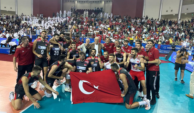 A Millî Voleybol Takımı şampiyon oldu