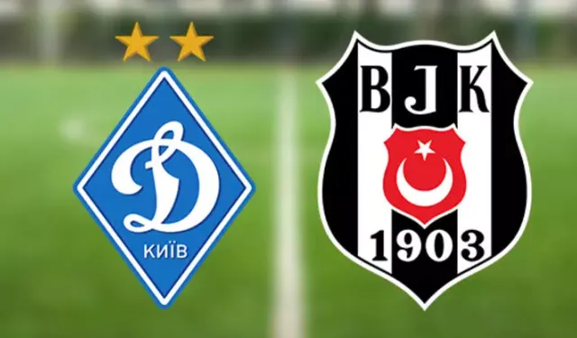 Dinamo Kiev - Beşiktaş karşılaşması ilk 11 belli oldu!