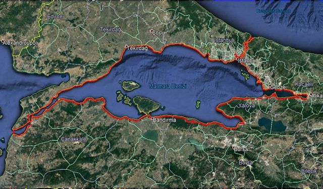 Son dakika! Marmara denizinde deprem