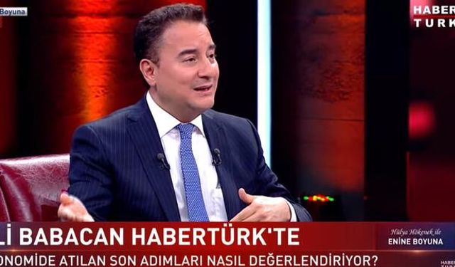 Ali Babacan'dan eleştirilere bomba yanıt: CHP hayal mi görüyor?