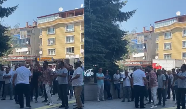 Ankara Yenimahalle Belediyesi önünde grev! İşçiler isyan etti