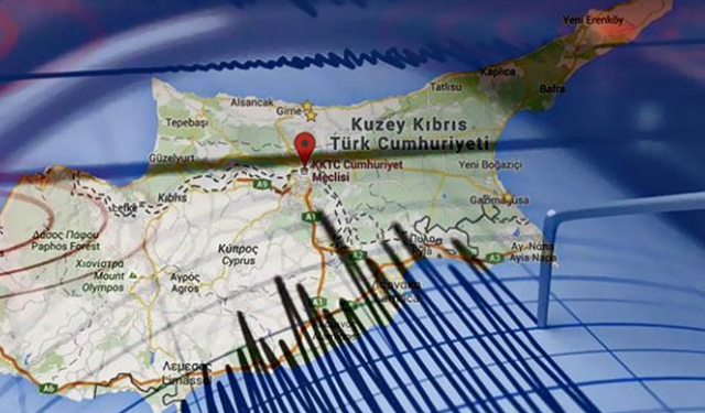 Kıbrıs'ta korkutan deprem! Kandilli şiddetini açıkladı