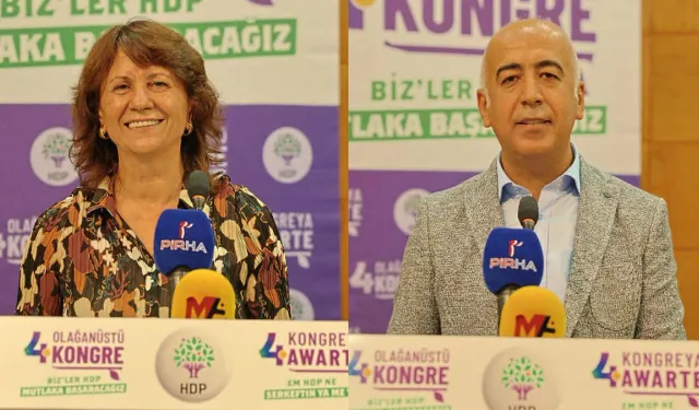 HDP'de yeni yönetim belli oldu!