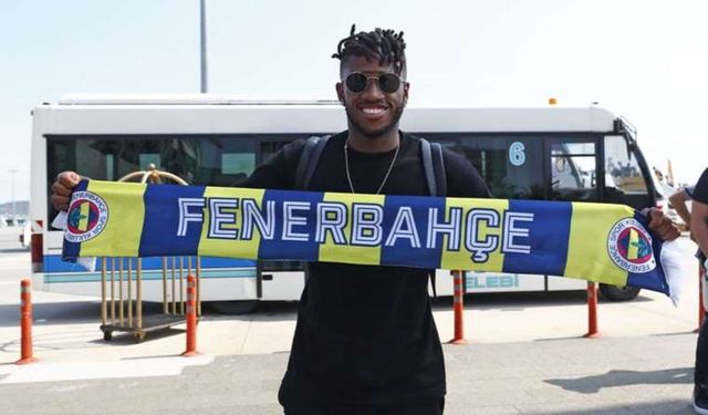 Fenerbahçe'nin yeni yıldızı Fred, İstanbul'da!