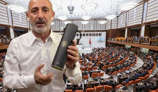 Meclis'te zeytinyağı dağıtan Fatih Dönmez'e CHP'den tokat gibi cevap! 'Rüşvettir iade ediyoruz'