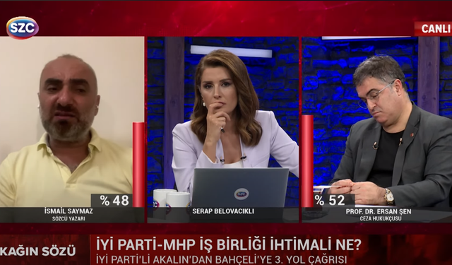 İsmail Saymaz: MHP, AK Parti'ye 'Bak ben giderim ha' mesajı veriyor