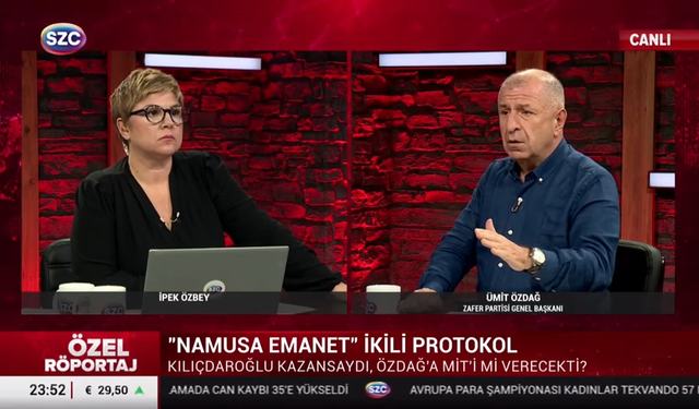 Ümit Özdağ'dan Kemal Kılıçdaroğlu'na sert sözler: Herkes kendi namusuna baksın!