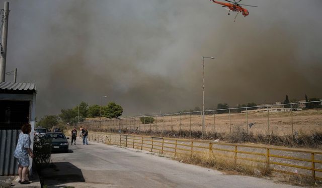 Avrupalı ​​itfaiyeciler Yunanistan'da orman yangınlarına karşı desteğe gidiyor