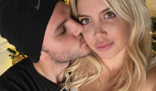 Galatasaray taraftarının yengesi Wanda Nara'dan dudak uçuklatan poz!