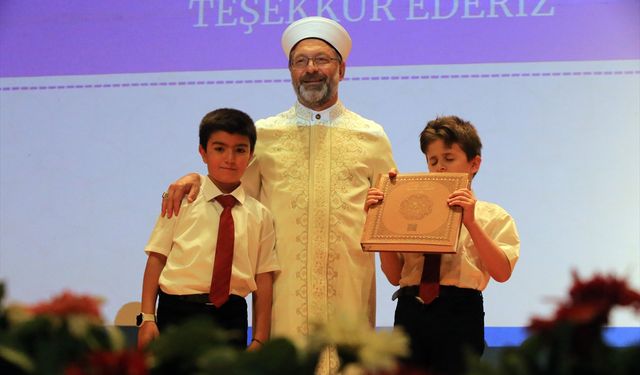 Diyanet İşleri Başkanı Al Erbaş: Milletimizin her bir ferdini Kur'an öğrenmeye davet ediyorum