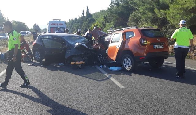 Muğla'nın Menteşe ilçesinde korkutucu kaza