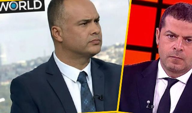 Cüneyt Özdemir TRT World'ü eleştirdi: Tartışma belaltı hakaretlerle kızıştı