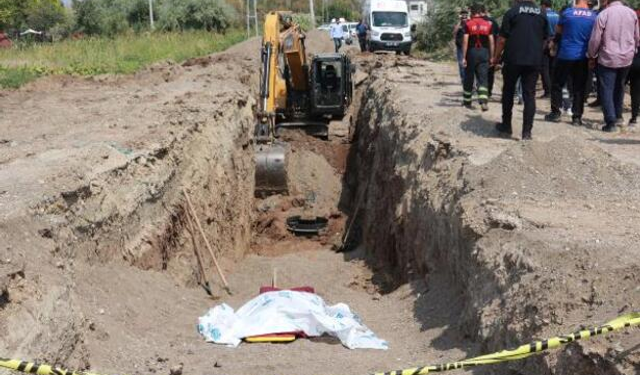 Çankırı'da 42 yaşındaki bir işçi toprak altında kaldı