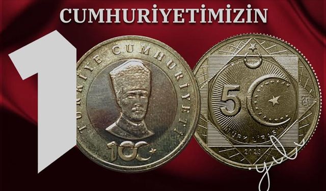 Cumhuriyetin 100. yılına özel madeni 5 TL kalıcı mı? TL'ye 2 sıfır mı geliyor?