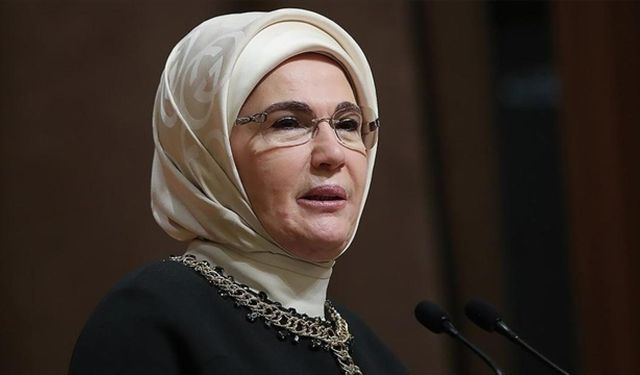 Emine Erdoğan'dan 'Gazze' çağrısı! 'Uçurtmalar uçmalı bombalar değil'