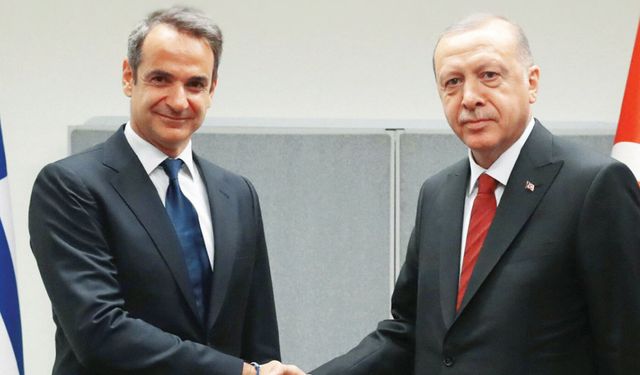 Erdoğan, Micotakis ile görüştü: İsrail-Filistin meseleleri konuşuldu