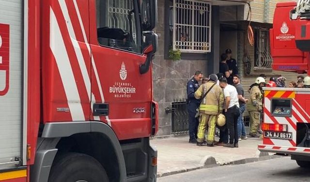 Bodrum katta çıkan yangın 2 yaşındaki bebeği annesinden kopardı