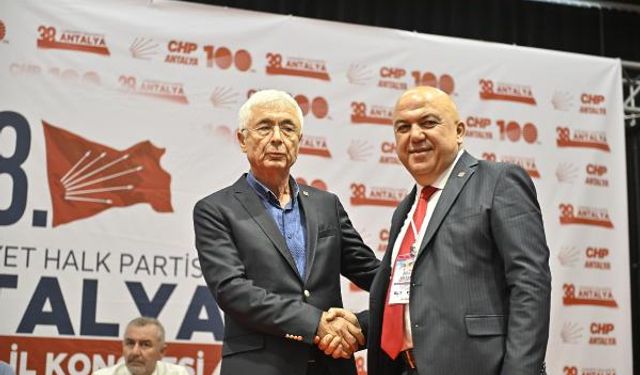 CHP Antalya İl Başkanlığına Nail Kamacı seçildi